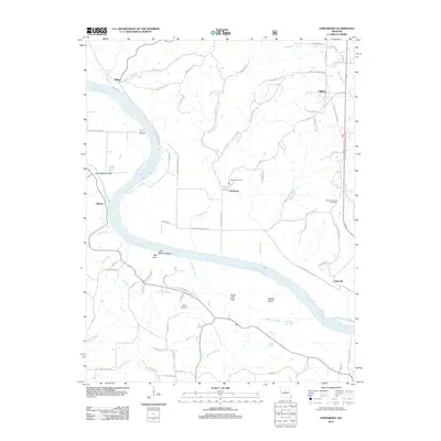 2012 Map of Hartsburg, 2012 Print