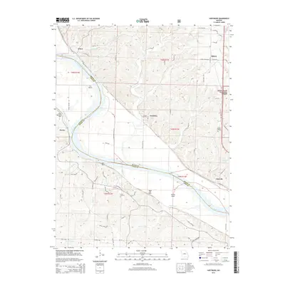 2015 Map of Hartsburg, 2015 Print