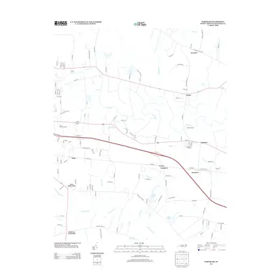 2013 Map of Hartsease, 2013 Print