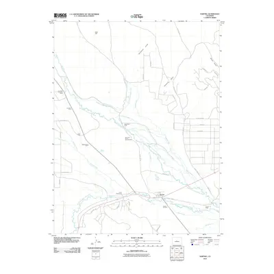 2010 Map of Hartsel, 2010 Print