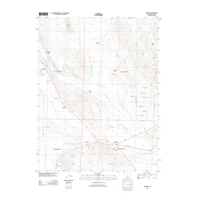 2013 Map of Hartsel, 2013 Print