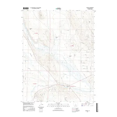 2016 Map of Hartsel, 2016 Print