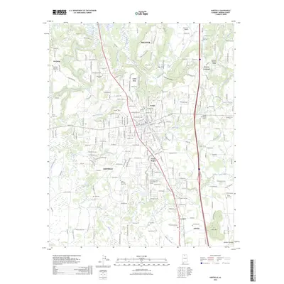 2026 Map of Hartselle, 2026 Print