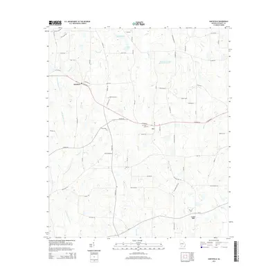 2014 Map of Hartsfield, 2014 Print