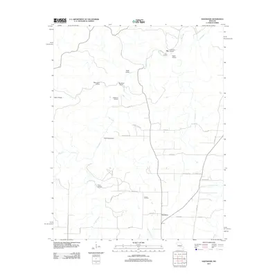 2012 Map of Hartshorn, 2012 Print
