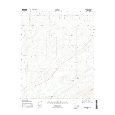2016 Map of Hartshorne SW, 2016 Print