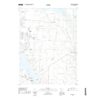 2019 Map of Hartstown, 2019 Print