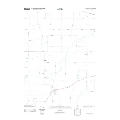 2013 Map of Hartsville, 2013 Print