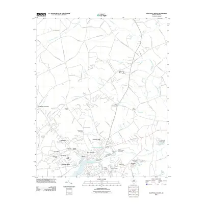 2011 Map of Hartsville North, 2011 Print