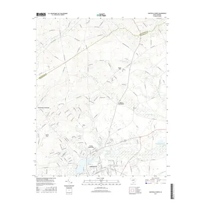 2017 Map of Hartsville North, 2017 Print