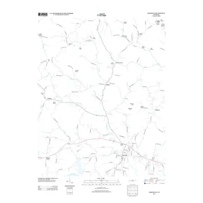 2013 Map of Hartsville, 2013 Print