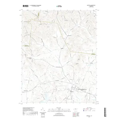 2019 Map of Hartsville, 2019 Print