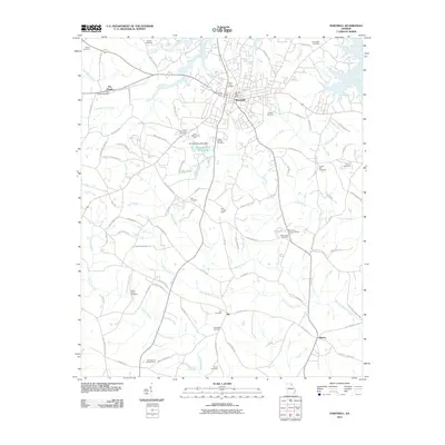 2011 Map of Hartwell, 2011 Print