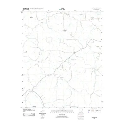2011 Map of Hartwell, 2011 Print