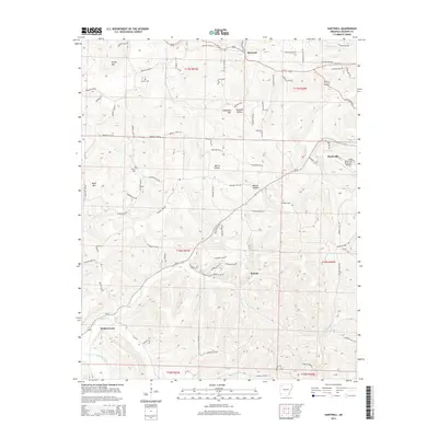 2014 Map of Hartwell, 2014 Print