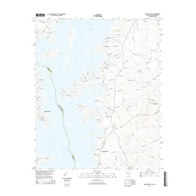2014 Map of Hartwell NE, 2014 Print