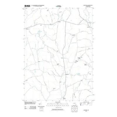 2010 Map of Hartwick, 2010 Print