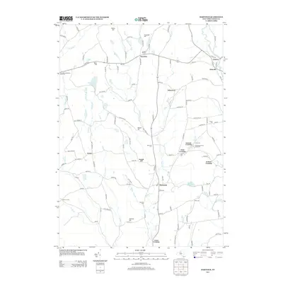 2013 Map of Hartwick, 2013 Print