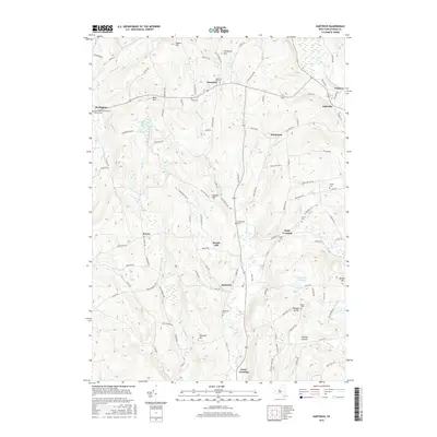 2016 Map of Hartwick, 2016 Print