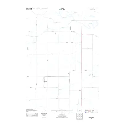 2013 Map of Hartwick, 2013 Print