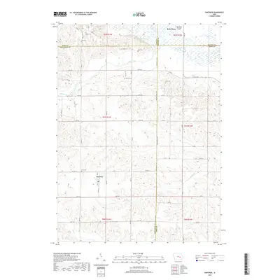 2018 Map of Hartwick, 2018 Print