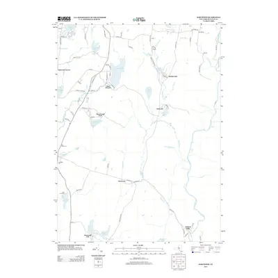 2013 Map of Hartwood, 2013 Print