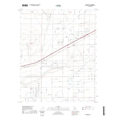 2018 Map of Harvard Hill, 2018 Print