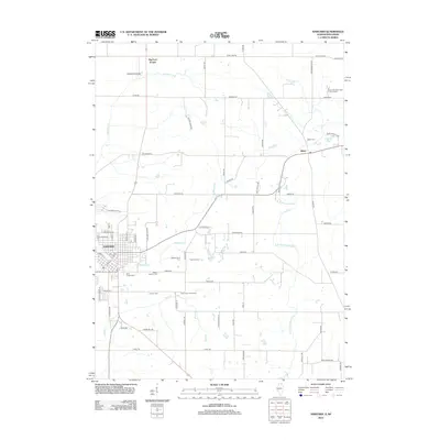 2012 Map of Harvard, 2012 Print