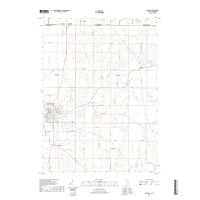 2018 Map of Harvard, 2018 Print