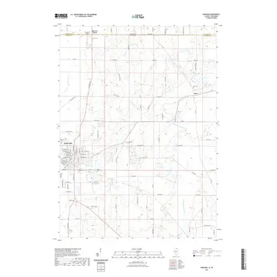 2021 Map of Harvard, 2021 Print