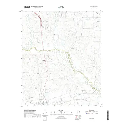2019 Map of Harvard, 2019 Print