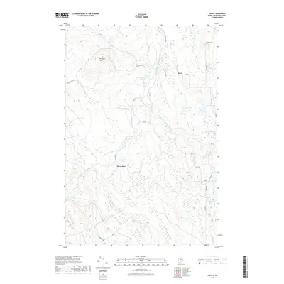 2018 Map of Harvey, 2018 Print