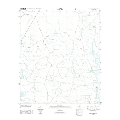 2013 Map of Harvey Creek, 2013 Print