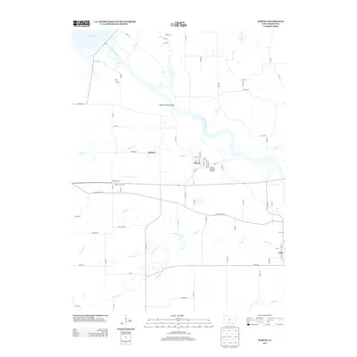 2013 Map of Harvey, 2013 Print