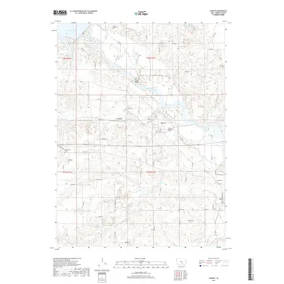 2018 Map of Harvey, 2018 Print