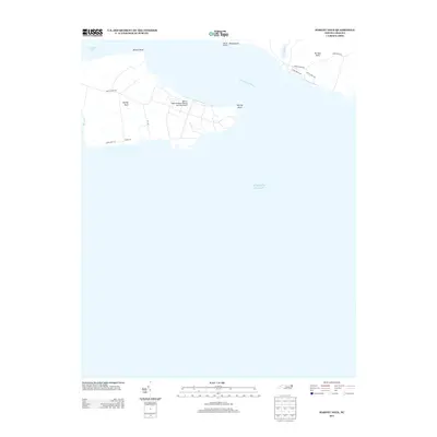 2013 Map of Harvey Neck, 2013 Print