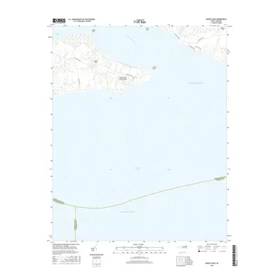 2016 Map of Harvey Neck, 2016 Print