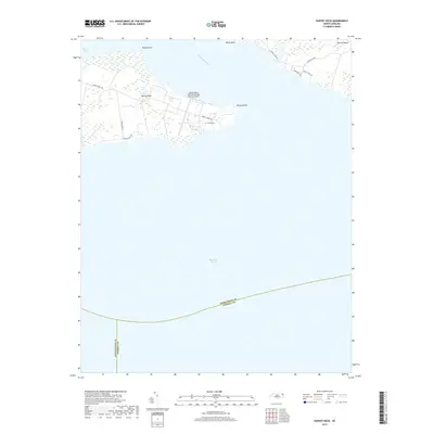 2019 Map of Harvey Neck, 2019 Print