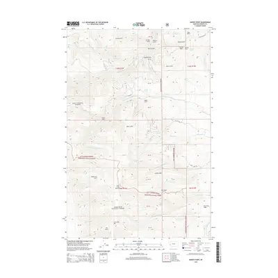 2014 Map of Harvey Point, 2014 Print