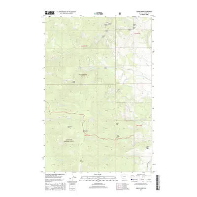 2017 Map of Harvey Point, 2017 Print