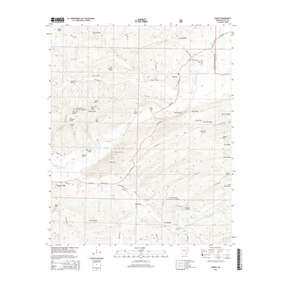 2014 Map of Harvey, 2014 Print