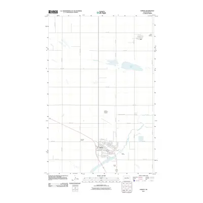2011 Map of Harvey, 2011 Print