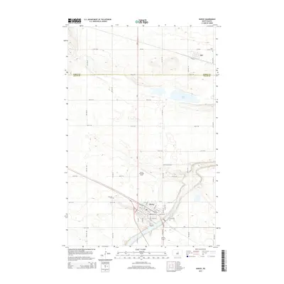 2014 Map of Harvey, 2014 Print