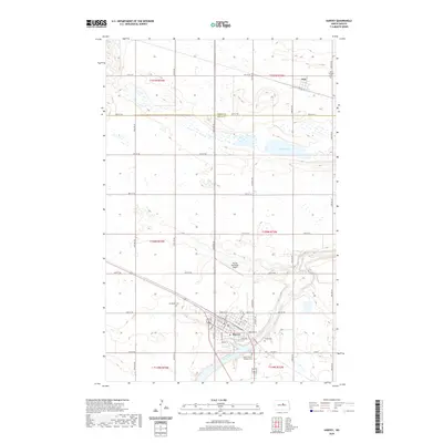 2020 Map of Harvey, 2020 Print