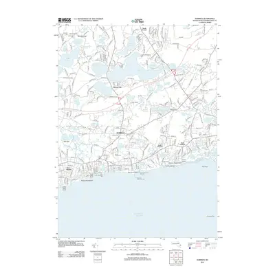 2012 Map of Harwich, 2012 Print