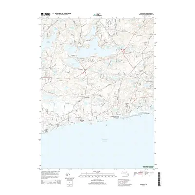2015 Map of Harwich, 2015 Print