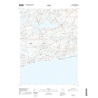 2021 Map of Harwich, 2021 Print