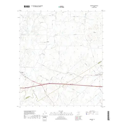 2019 Map of Harwood, 2019 Print
