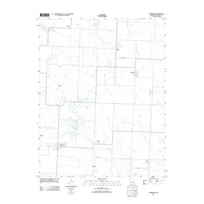2011 Map of Harwood, 2011 Print