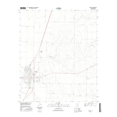 2016 Map of Haskell, 2016 Print